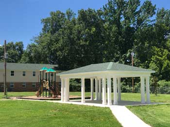 Gospel Gardens pavilion